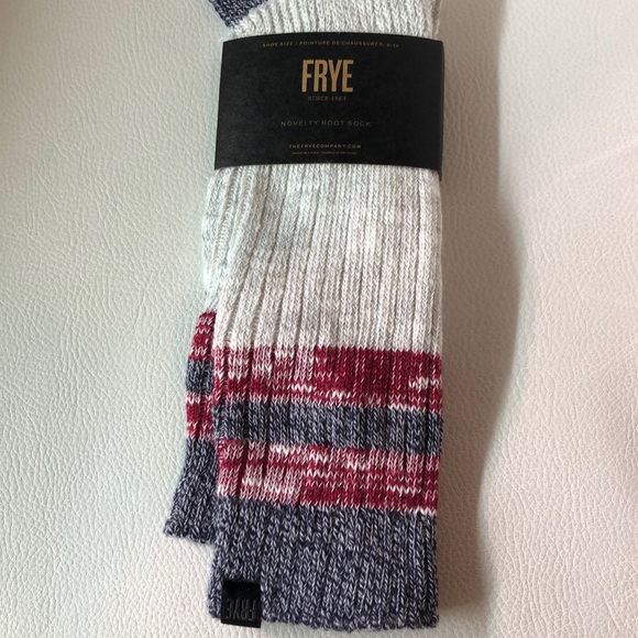 🎁 Frye novelty soft knit boot sock! NWT - Picture 2 of 4